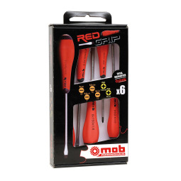 JEU 6 TOURNEVIS REDGRIP 4...