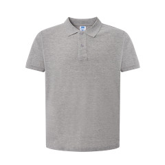 POLO PIQUÉ 210 GREY MELANGE...