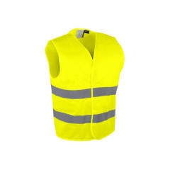 GILET HV JAUNE 2 BDES HOR XL