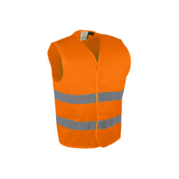 GILET HV ORANGE 2 BDES HOR XL