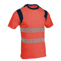 TSHIRT HV ROUGE 4XL