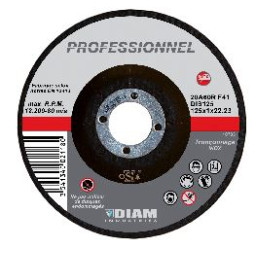 DISQUE ABRASIF Ø125 X 1 X...